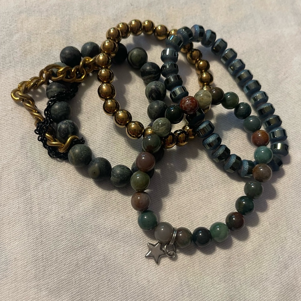 James + Jean Bracelet Set size 6.5